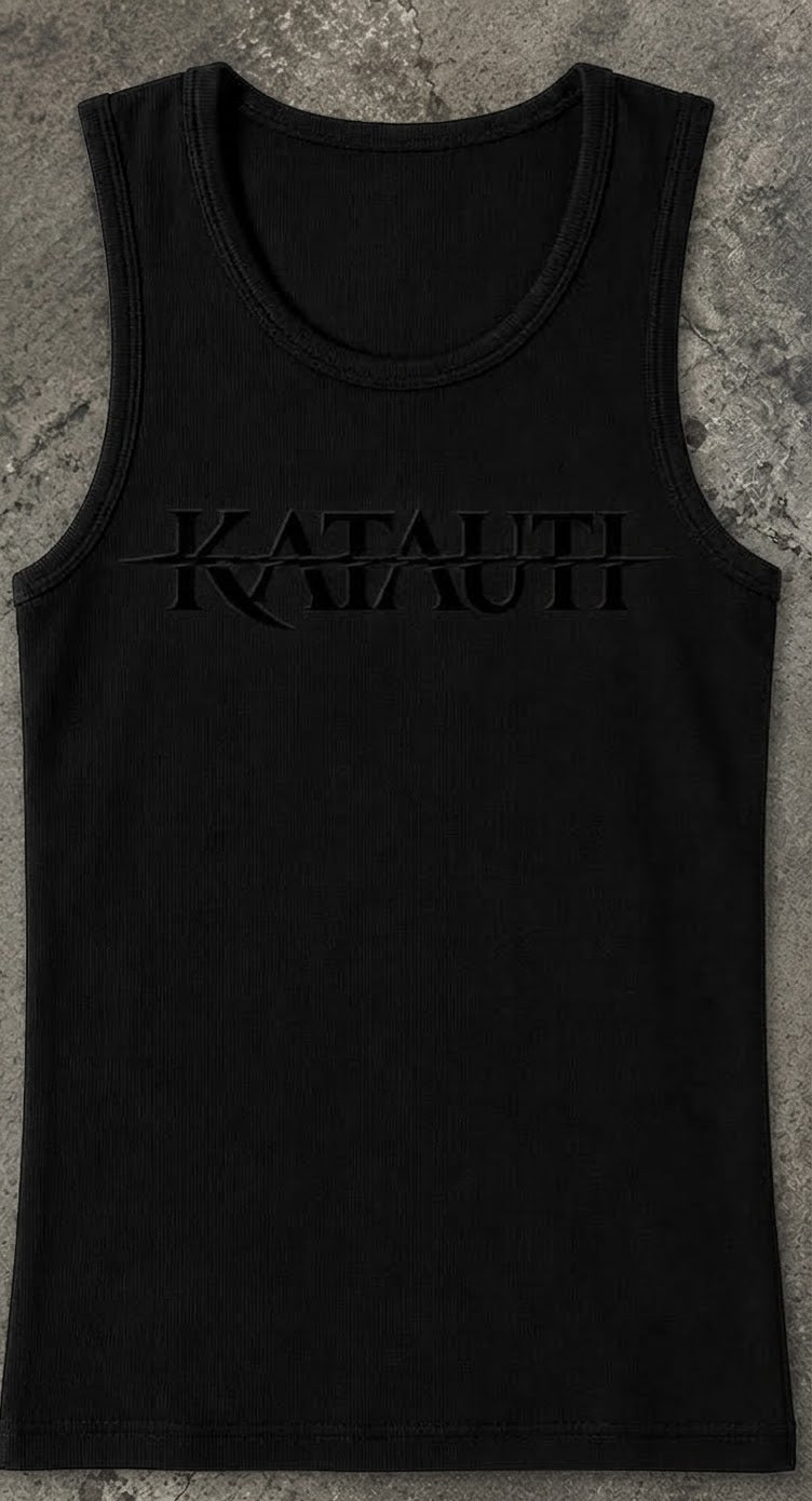 Black KATAUTI TankTop